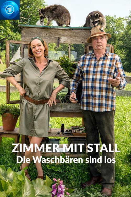 Zimmer mit Stall - Die Waschbären sind los Poster