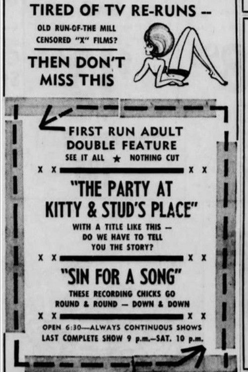 Sin for a Song Poster