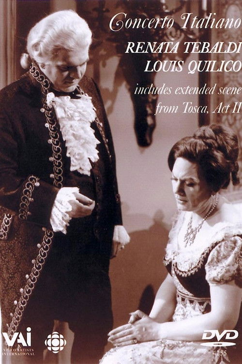 Renata Tebaldi & Louis Quilico: Concerto Italiano Poster