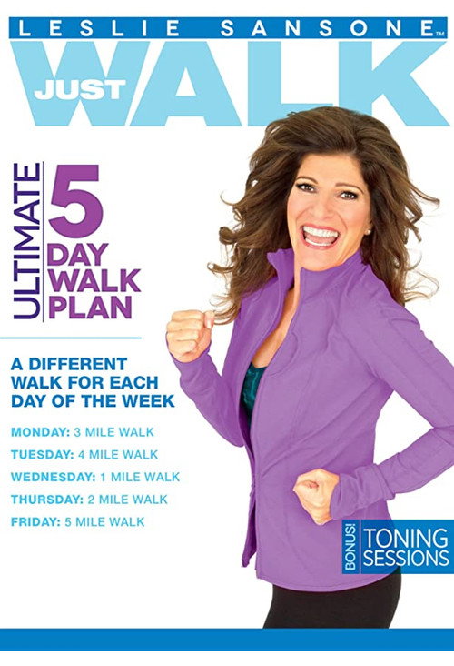 Leslie Sansone: Ultimate 5 Day Walk Plan Poster