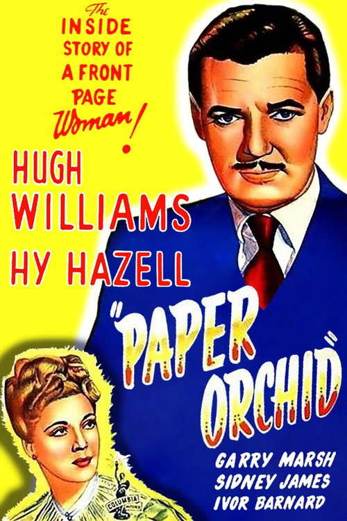 Paper Orchid Poster