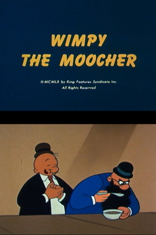 Popeye the Sailor:  Wimpy the Moocher Poster