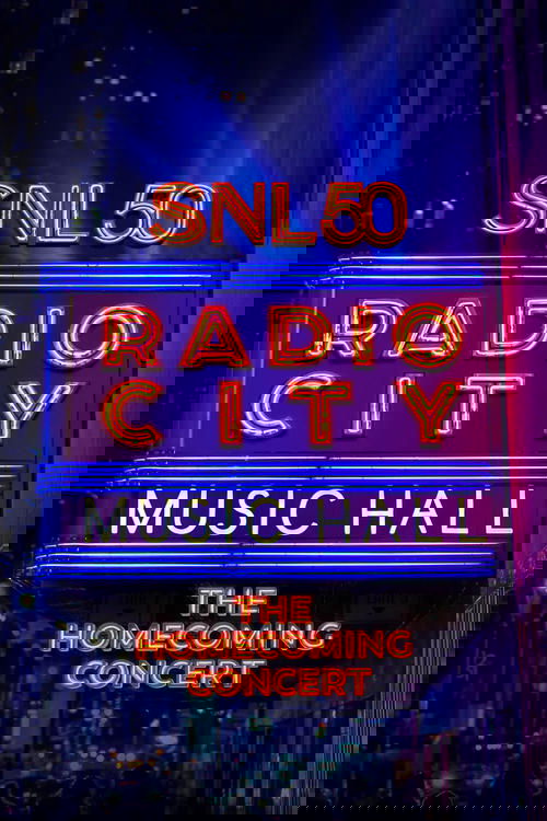 SNL50: The Homecoming Concert Poster