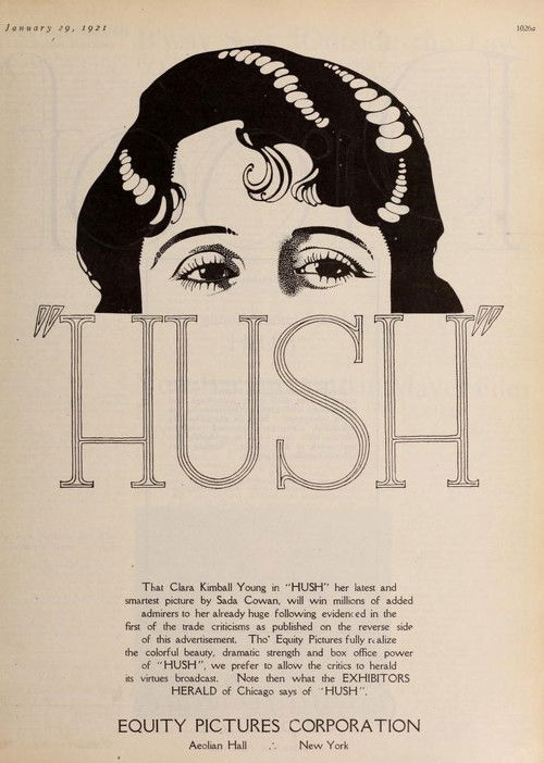 Hush Poster