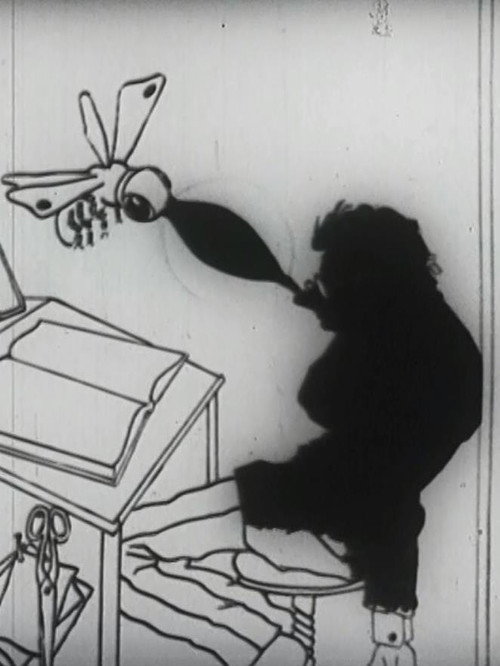 Der Schreiber und die Biene Poster