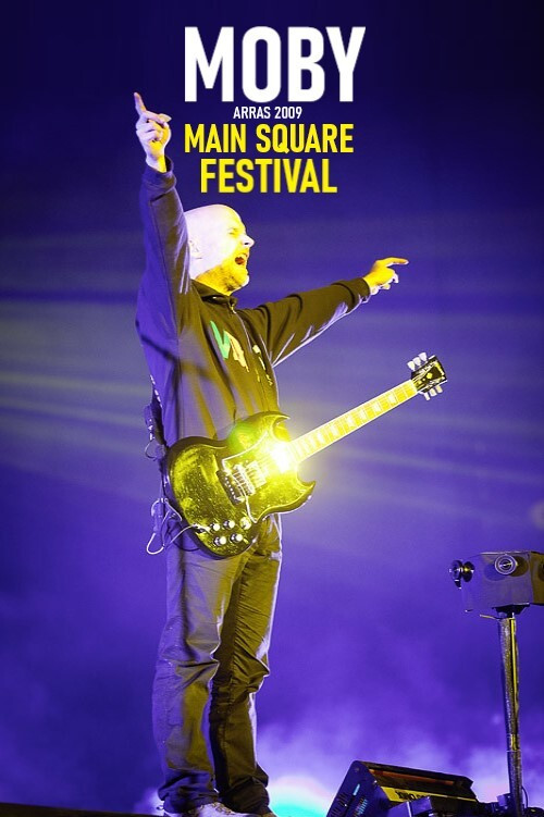 Moby : Main Square Festival Poster