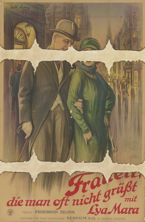 Frauen, die man oft nicht grüßt Poster