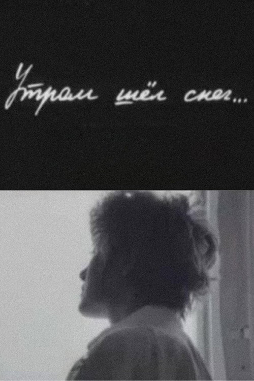 It Snowed in the Morning... Poster