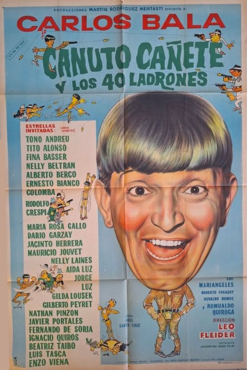 Canuto Cañete y los 40 ladrones Poster