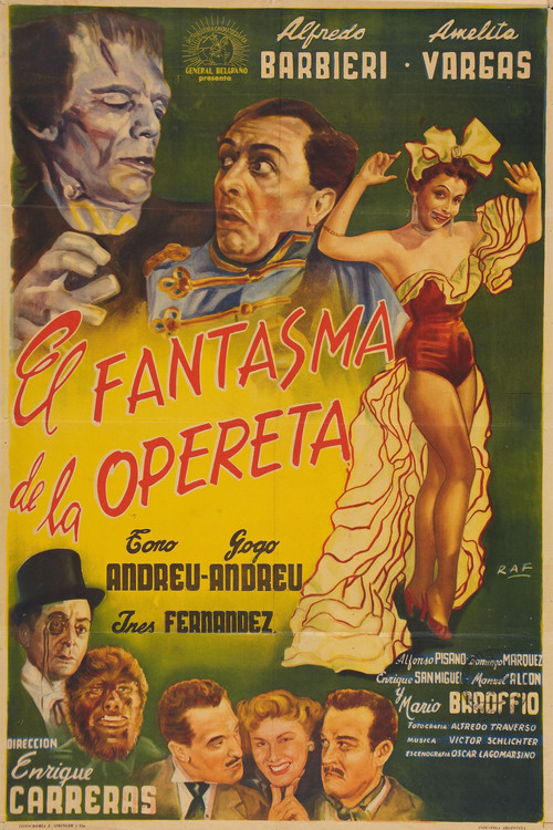 The Phantom of the Operetta Poster