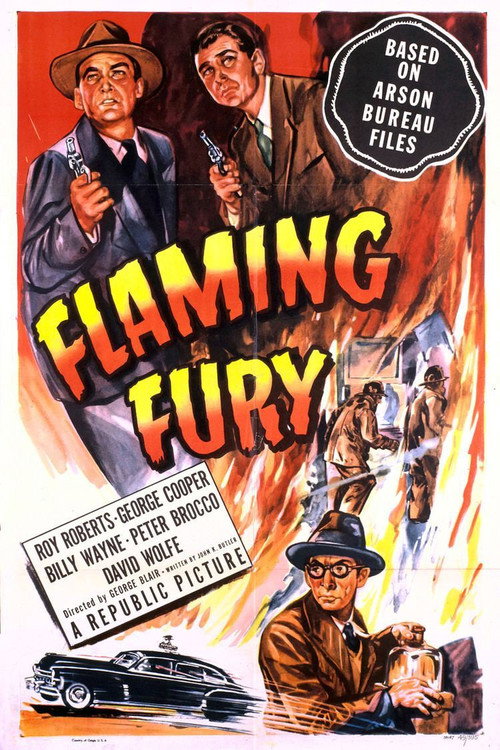 Flaming Fury Poster
