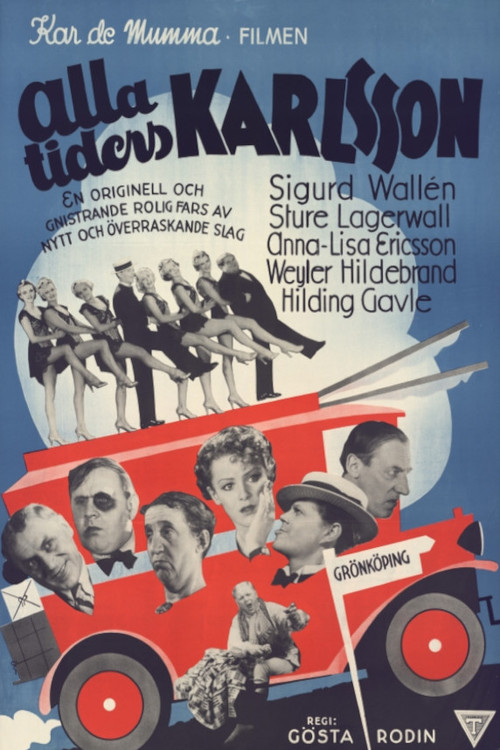 Alla tiders Karlsson Poster