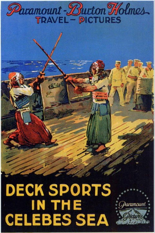 Deck Sports in the Celebes Sea Poster