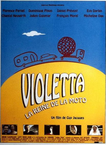 Violetta, the Motorcycle Queen Poster