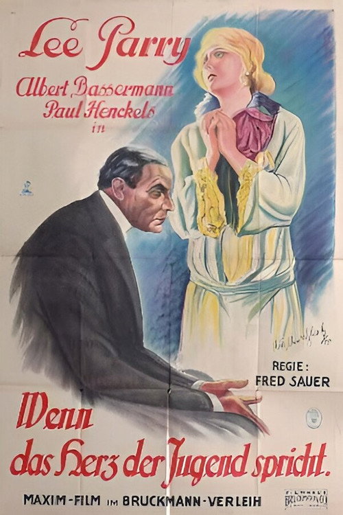 Wenn das Herz der Jugend spricht Poster