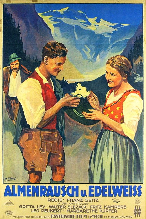 Almenrausch und Edelweiss Poster