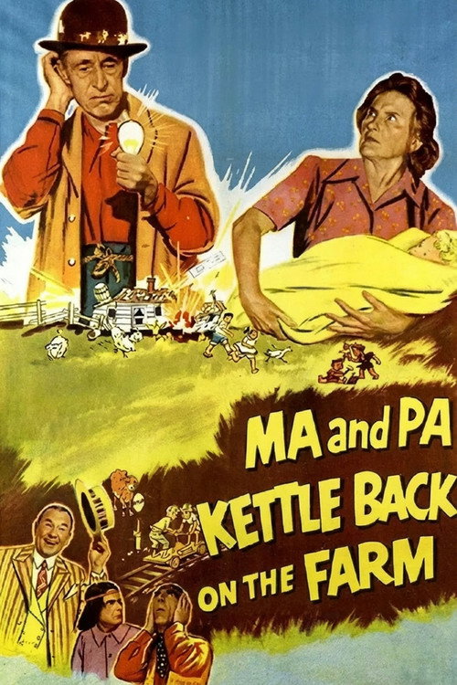 Ma and Pa Kettle Back on the Farm Poster