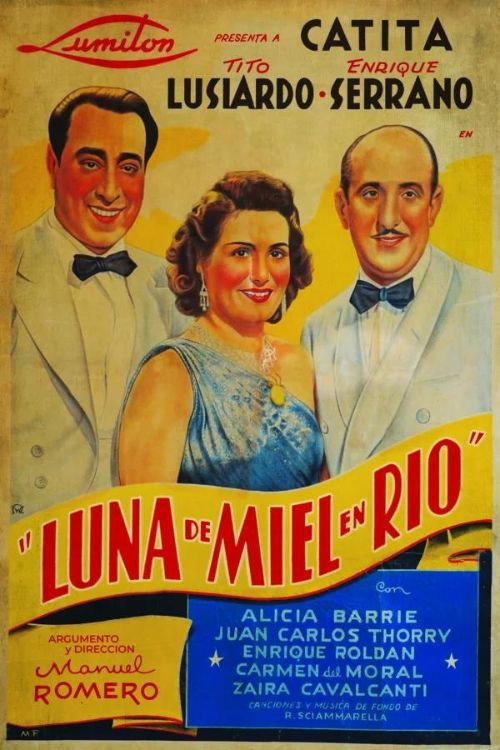Luna de miel en Río Poster