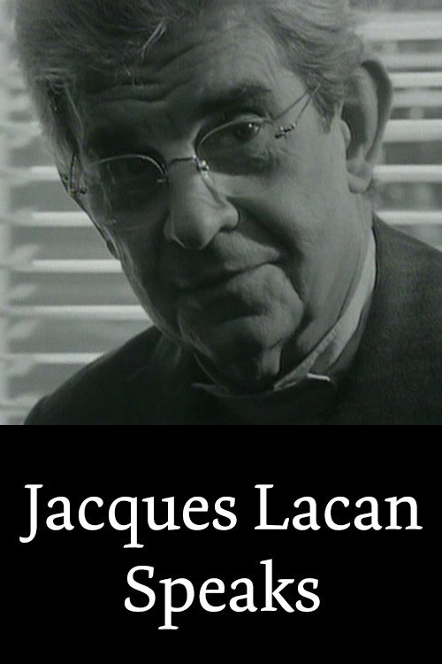 Jacques Lacan Speaks Poster