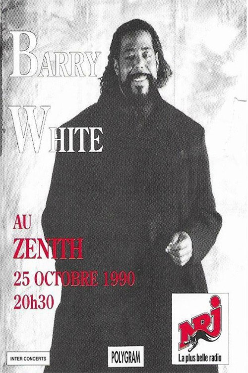 Barry White - Zenith de Paris Poster