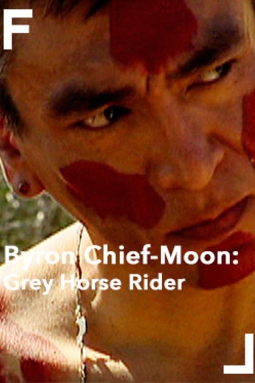 Byron Chief-Moon: Grey Horse Rider Poster