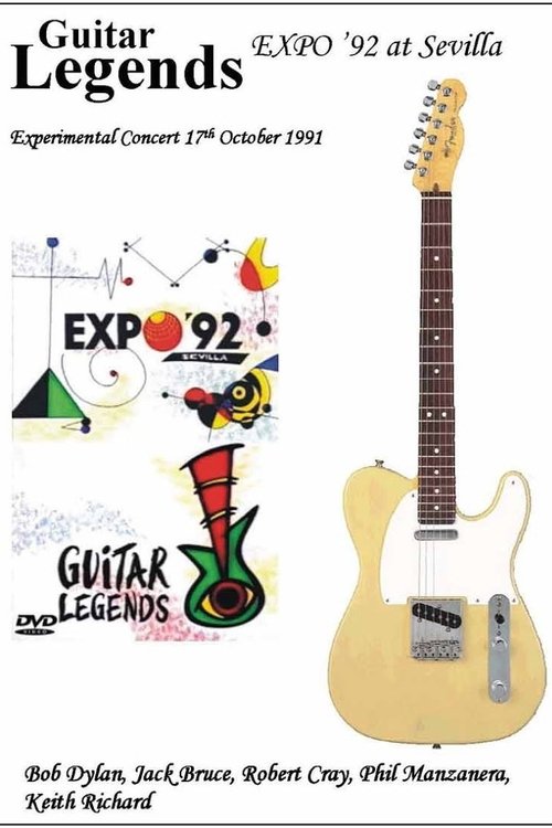 Guitar Legends EXPO '92 at Sevilla - The Experimental Night Poster