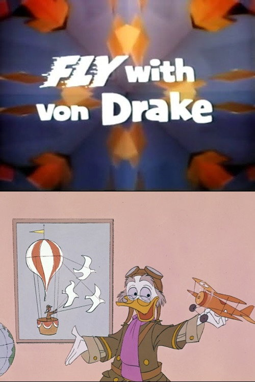 Fly With Von Drake Poster