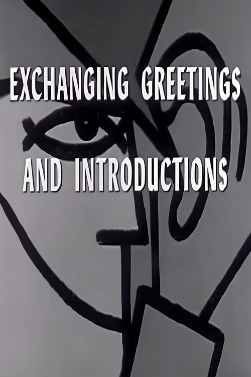 Exchanging Greetings and Introductions Poster
