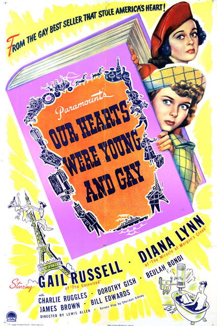 Our Hearts Were Young and Gay Poster