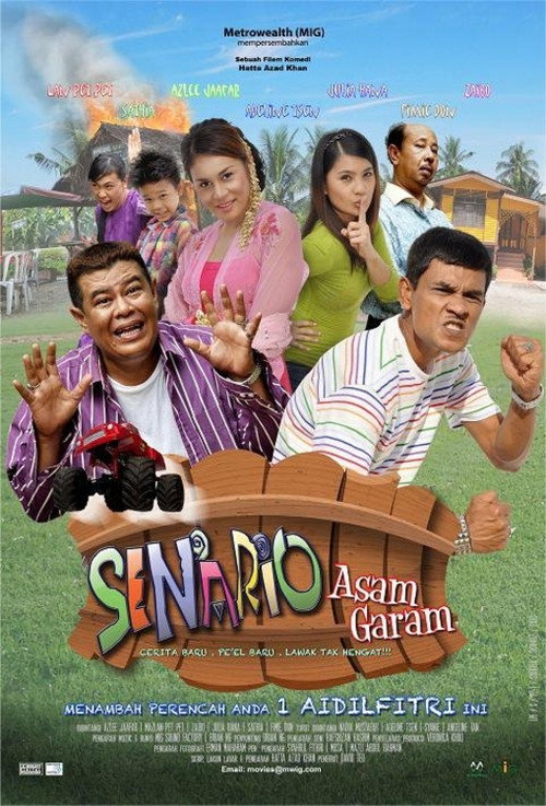 Senario Asam Garam Poster