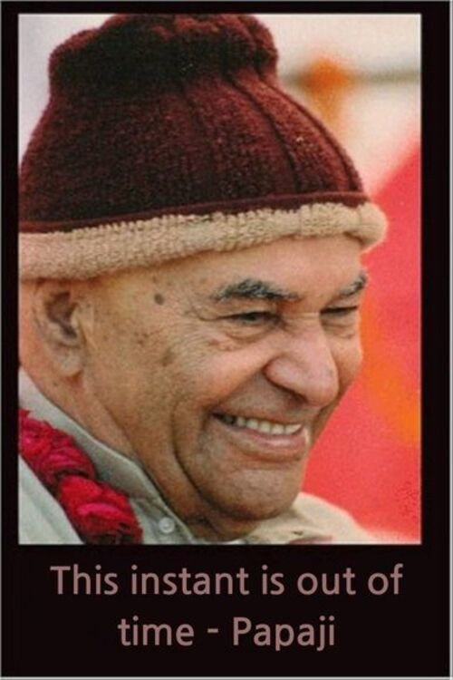 This instant is out of time Poster