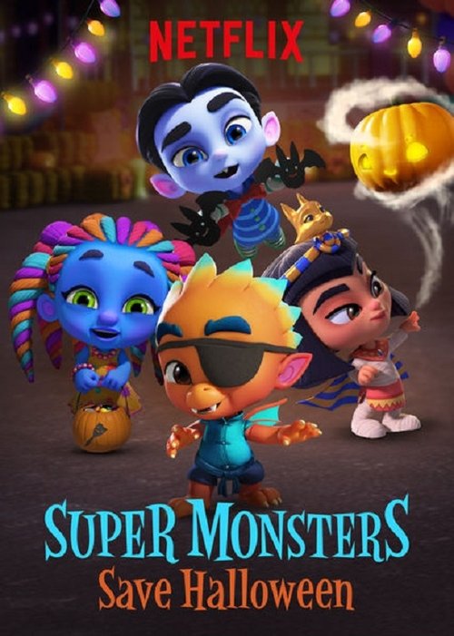 Super Monsters Save Halloween Poster