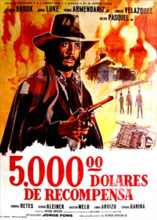 Cinco mil dolares de recompensa Poster