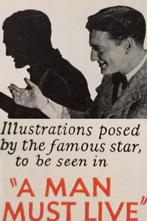 A Man Must Live Poster