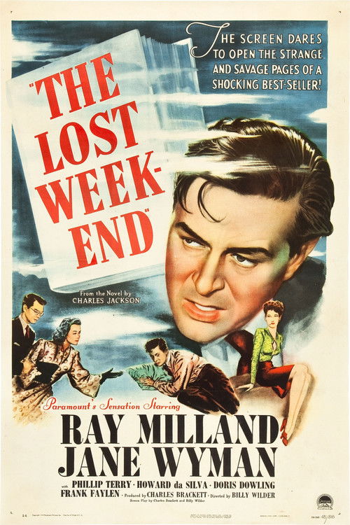 The Lost Weekend Poster