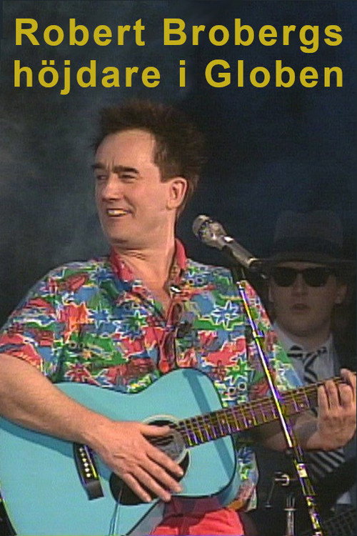 Robert Brobergs höjdare i Globen Poster