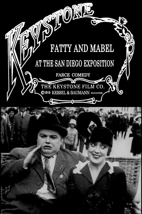 Fatty and Mabel at the San Diego Exposition Poster