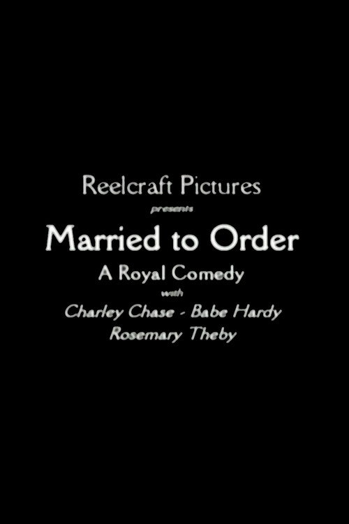 Married to Order Poster