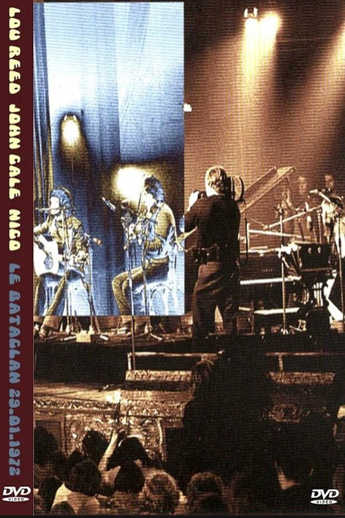 Lou Reed, John Cale & Nico – Le Bataclan '72 Poster