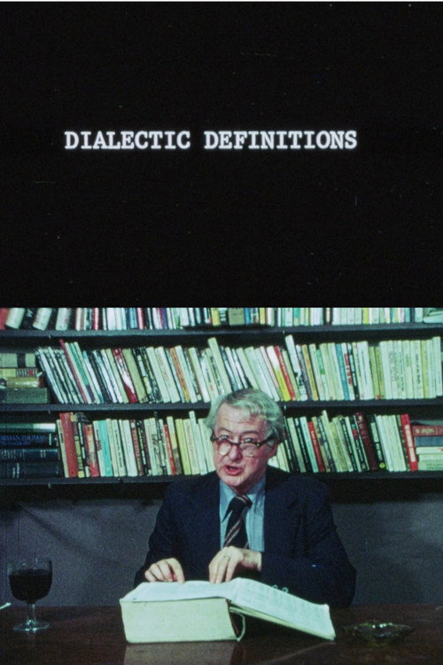 Dialectic Definitions Poster