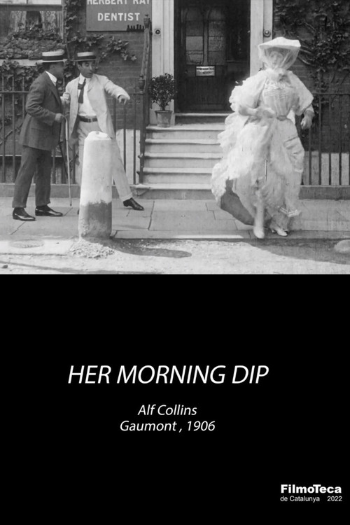 Her Morning Dip Poster