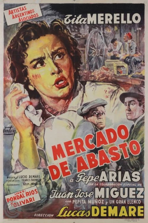 Mercado de abasto Poster