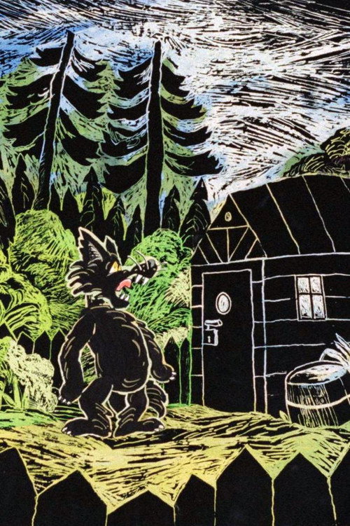 Der Wolf und die sieben Geißlein Poster