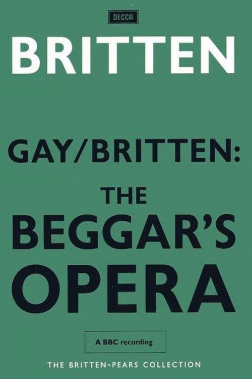 Gay/Britten:  The Beggar's Opera Poster