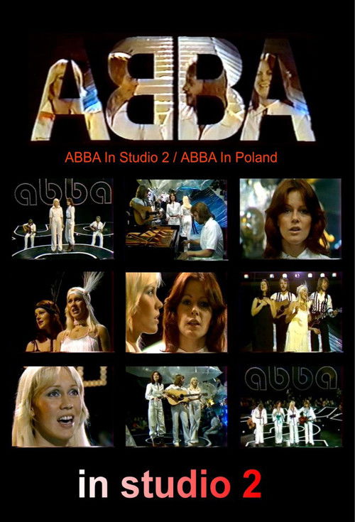 ABBA in Studio 2 Poster