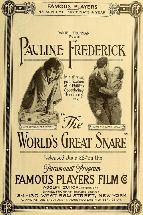 The World's Great Snare Poster