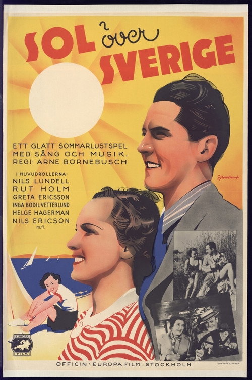 Sun Over Sweden Poster