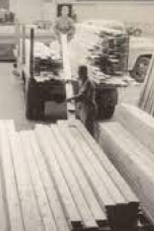 Hout-industrie Poster