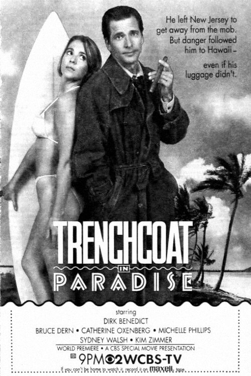 Trenchcoat in Paradise Poster