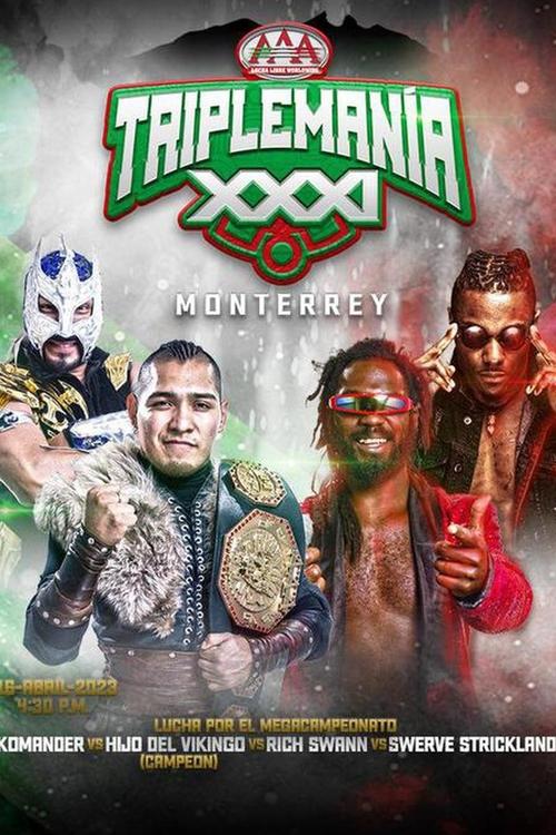 AAA Triplemania XXXI: Monterrey Poster